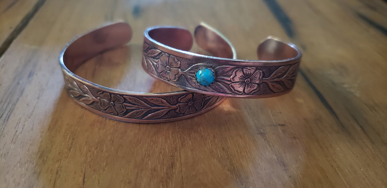 Copper bracelets