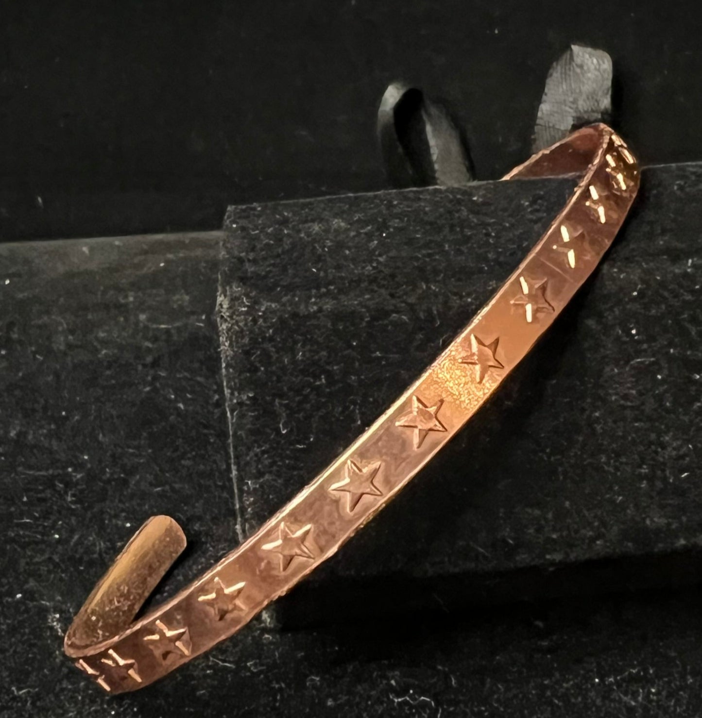 Star Pattern Copper Bracelet